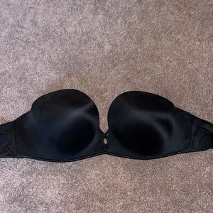 Victoria’s Secret black strapless bra